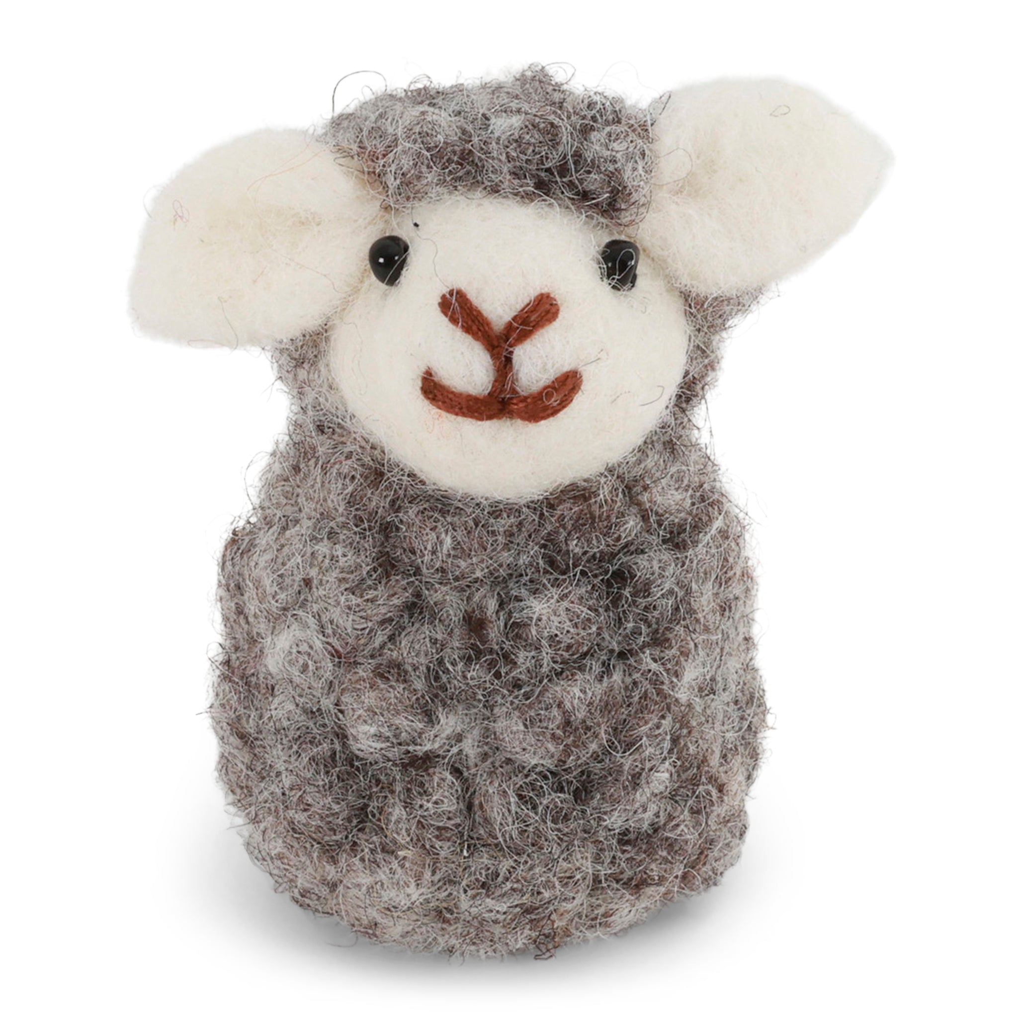 Sitting Sheep - Gry & Sif - H:5 Ø:3,5 cm