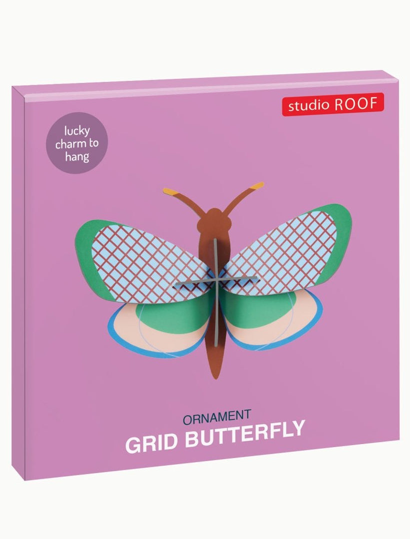 Grid Butterfly - Lucky Charm - Studio ROOF