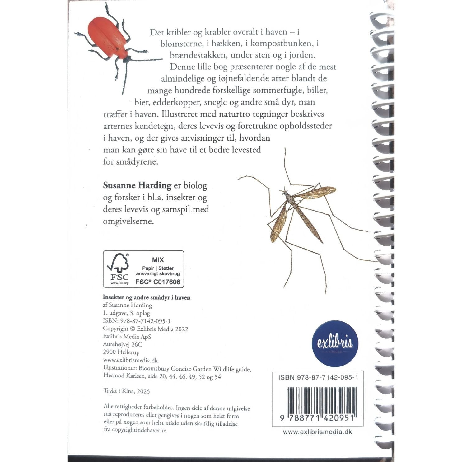 Lommeguide: Insekter og andre smådyr i haven