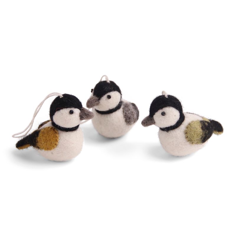 Sparrow Black -Sæt m. 3 - Gry & Sif - H:5 L:5 cm