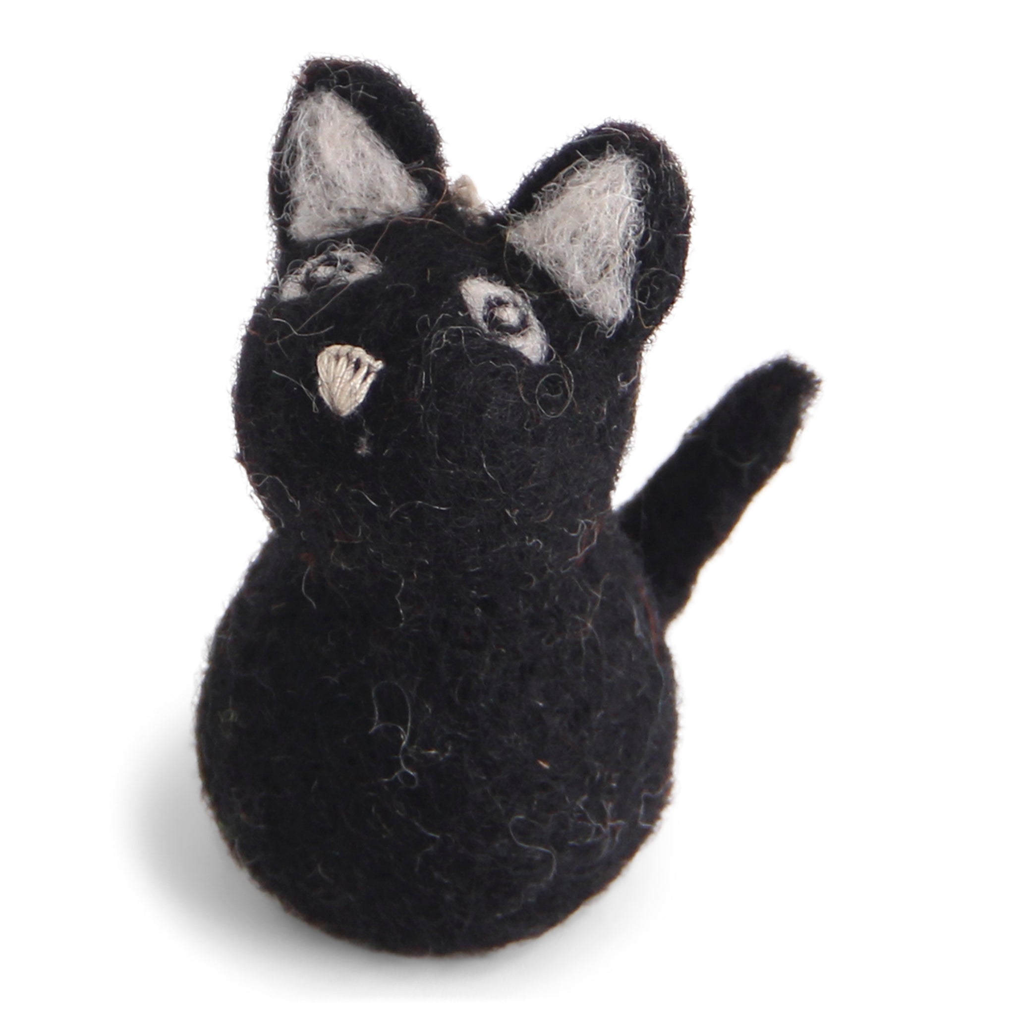 Black Cat - Small - Gry & Sif - H:6 Ø: 3 cm