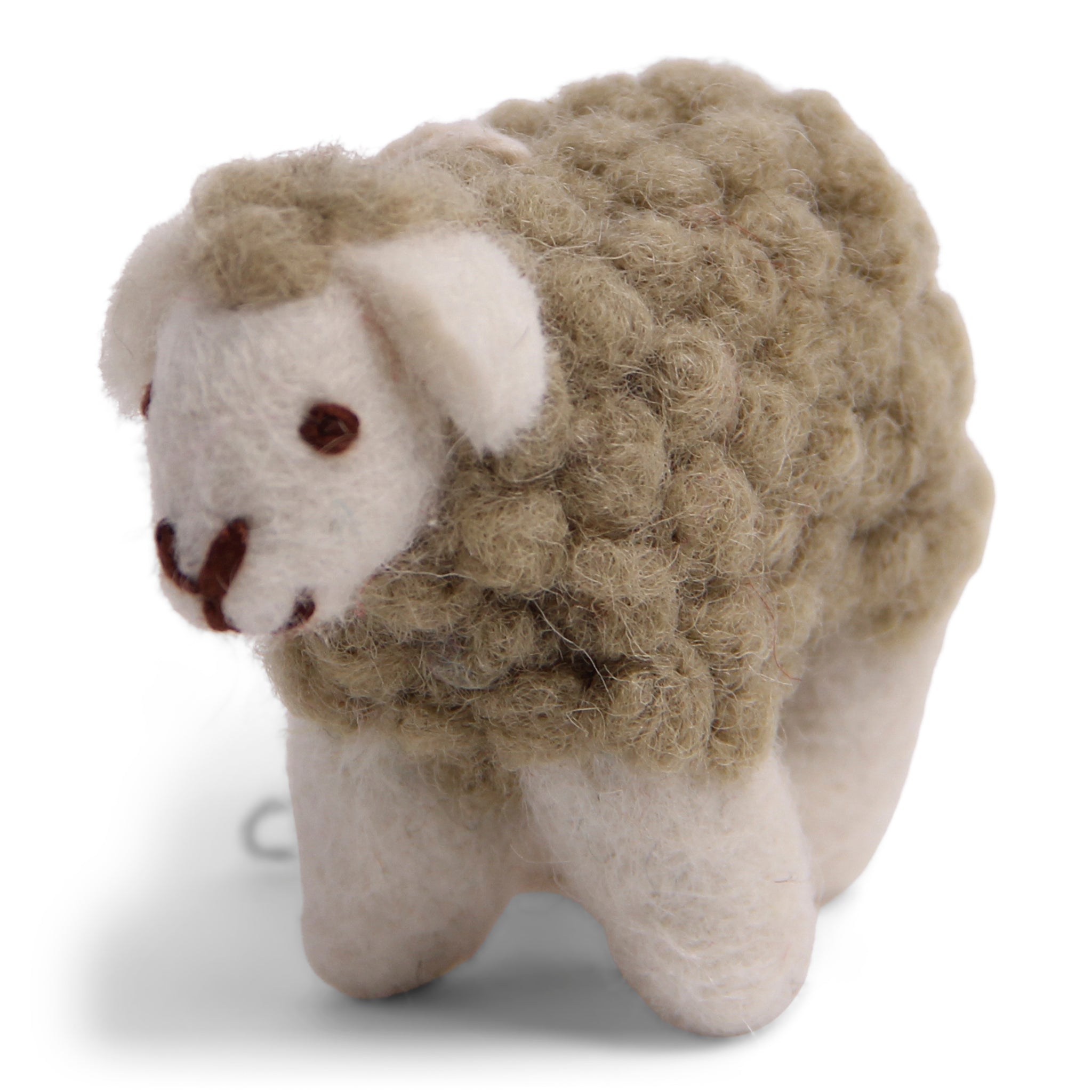 Mini Sheep - Dusty Green - Gry & Sif - H:5 L:7 cm