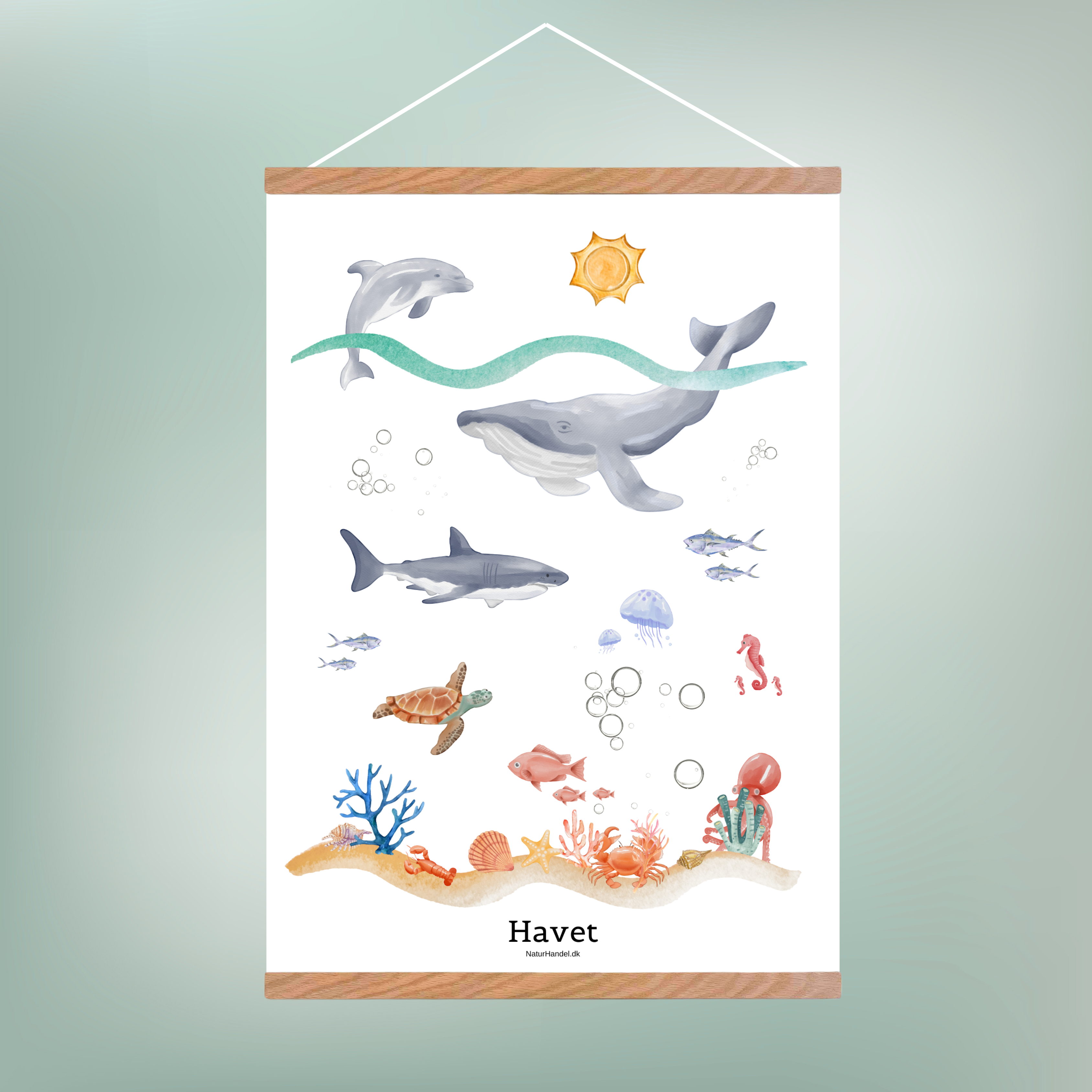Havet Plakat - Børneplakat