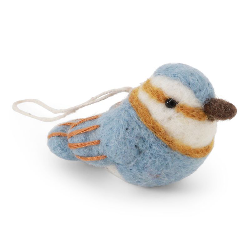 Spinus Bird - Blue - Gry & Sif - H:4 L: 6 W: 3,5 cm