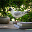 Hættemåge DecoBird - Håndskåret Træfigur Af Wildlife Garden