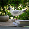 Hættemåge DecoBird - Håndskåret Træfigur Af Wildlife Garden