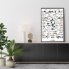 Hajplakat 70x100