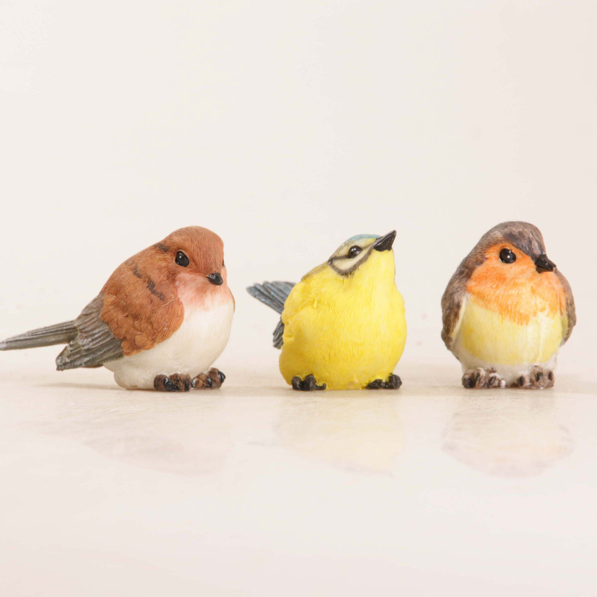Lille fuglefigur – 3 varianter – Farmwood