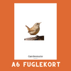 GÆRDESMUTTE A6 FUGLEKORT - PR. STK.