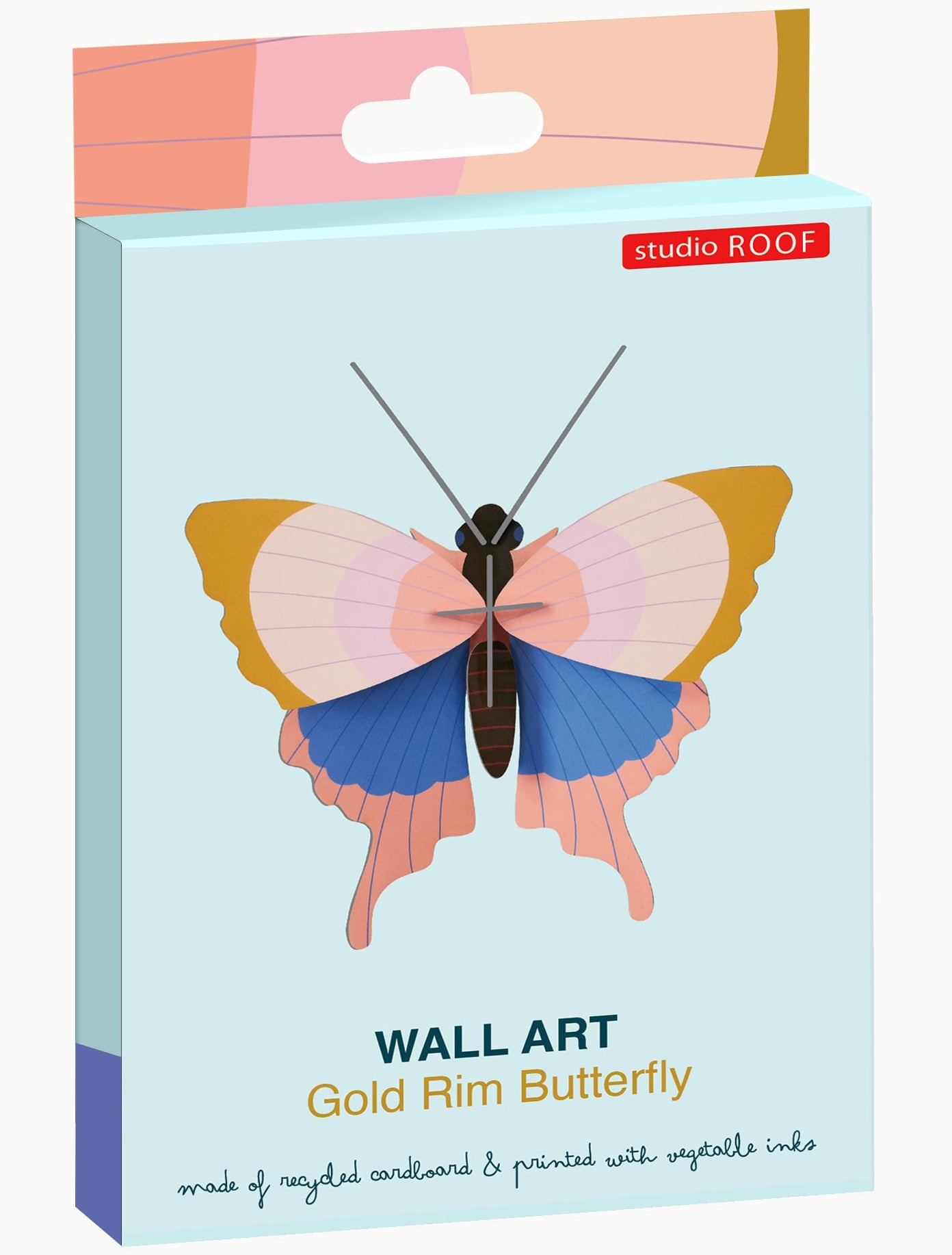 Gold Rim Butterfly - Studio ROOF