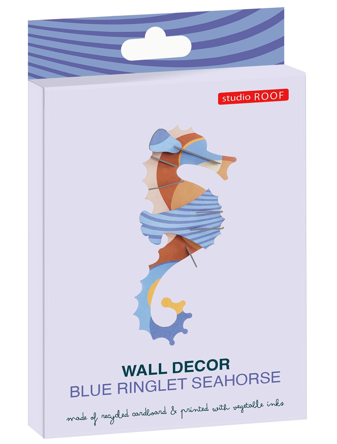 Blue Ringlet Seahorse - Studio ROOF
