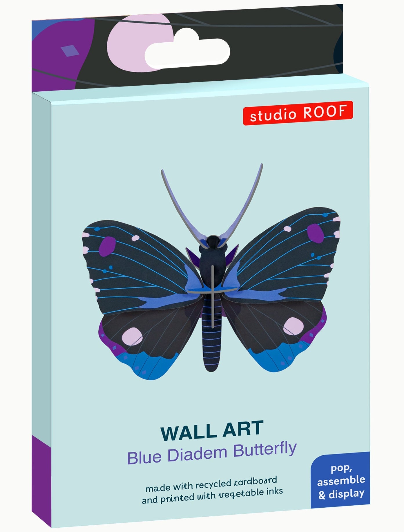 Blue Diadem Butterfly - Studio ROOF
