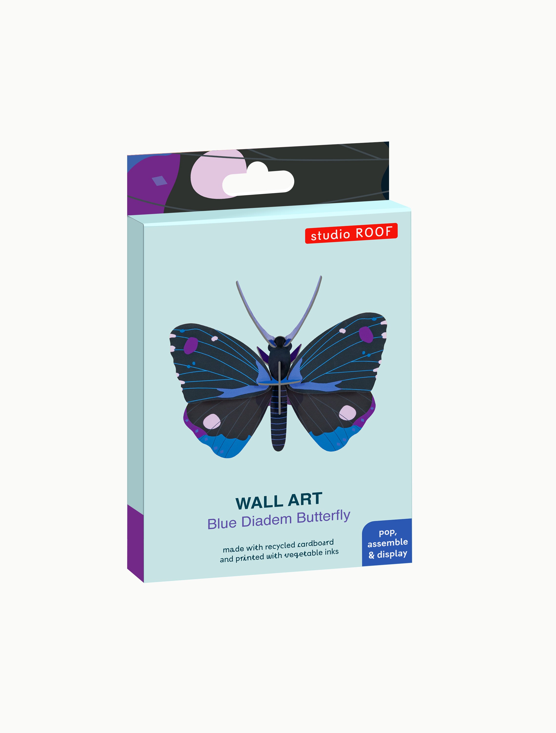 Blue Diadem Butterfly - Studio ROOF