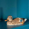 Gråand Hun DecoBird - Håndskåret Træfigur Af Wildlife Garden