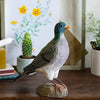 Huldue DecoBird - Håndskåret Træfigur Af Wildlife Garden