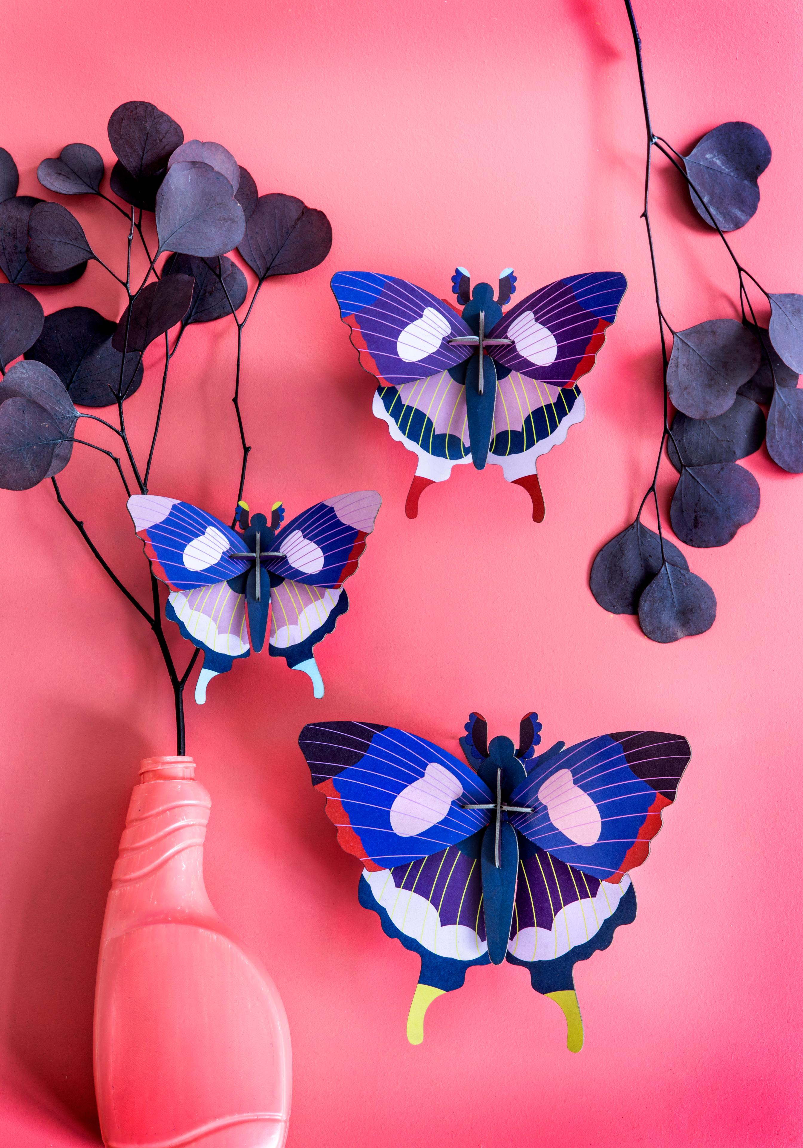 Swallowtail Butterflies - Sæt m. 3 stk. - Studio ROOF
