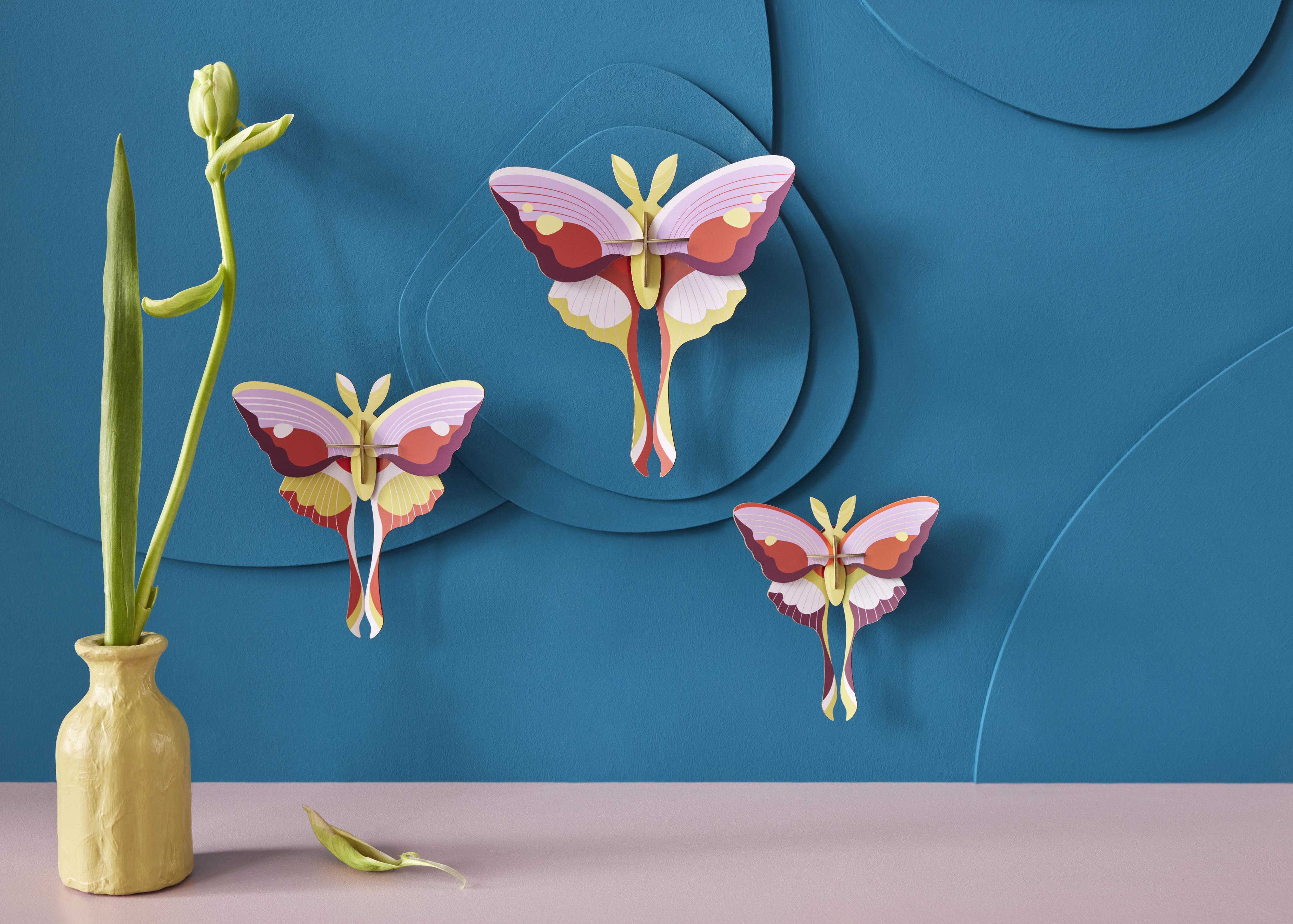 Lilac Comet Butterflies - Sæt m. 3 stk. - Studio ROOF