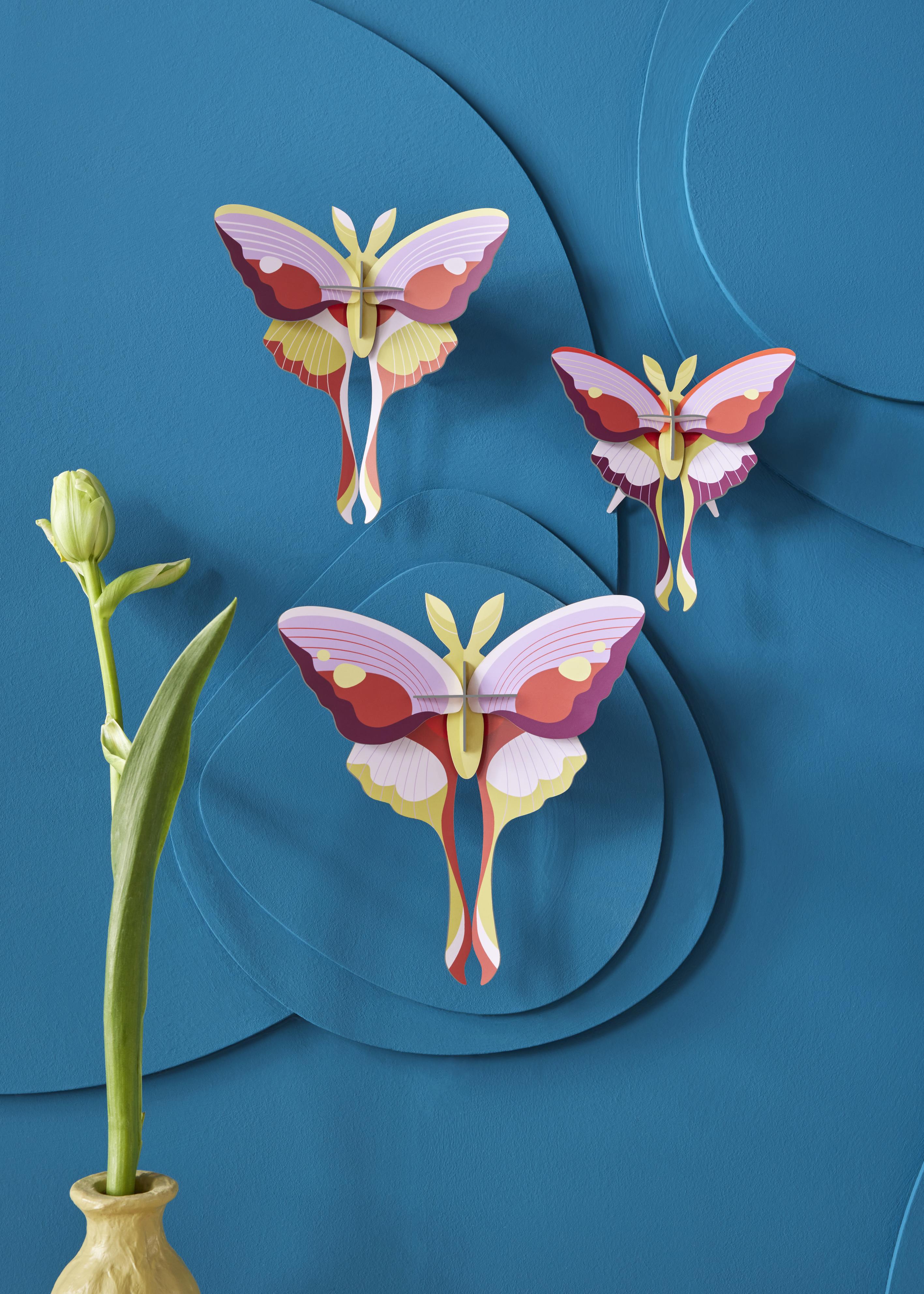 Lilac Comet Butterflies - Sæt m. 3 stk. - Studio ROOF