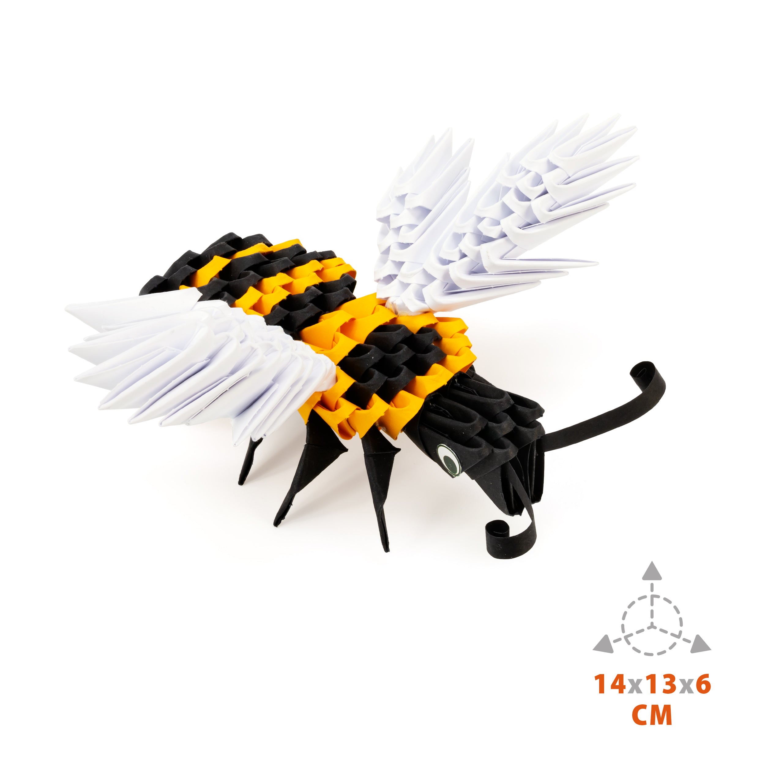 3D Bi - Origami (Byg-selv papirskulptur)