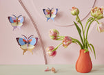 Plum Fringe Butterflies - Sæt m. 3 - Studio ROOF