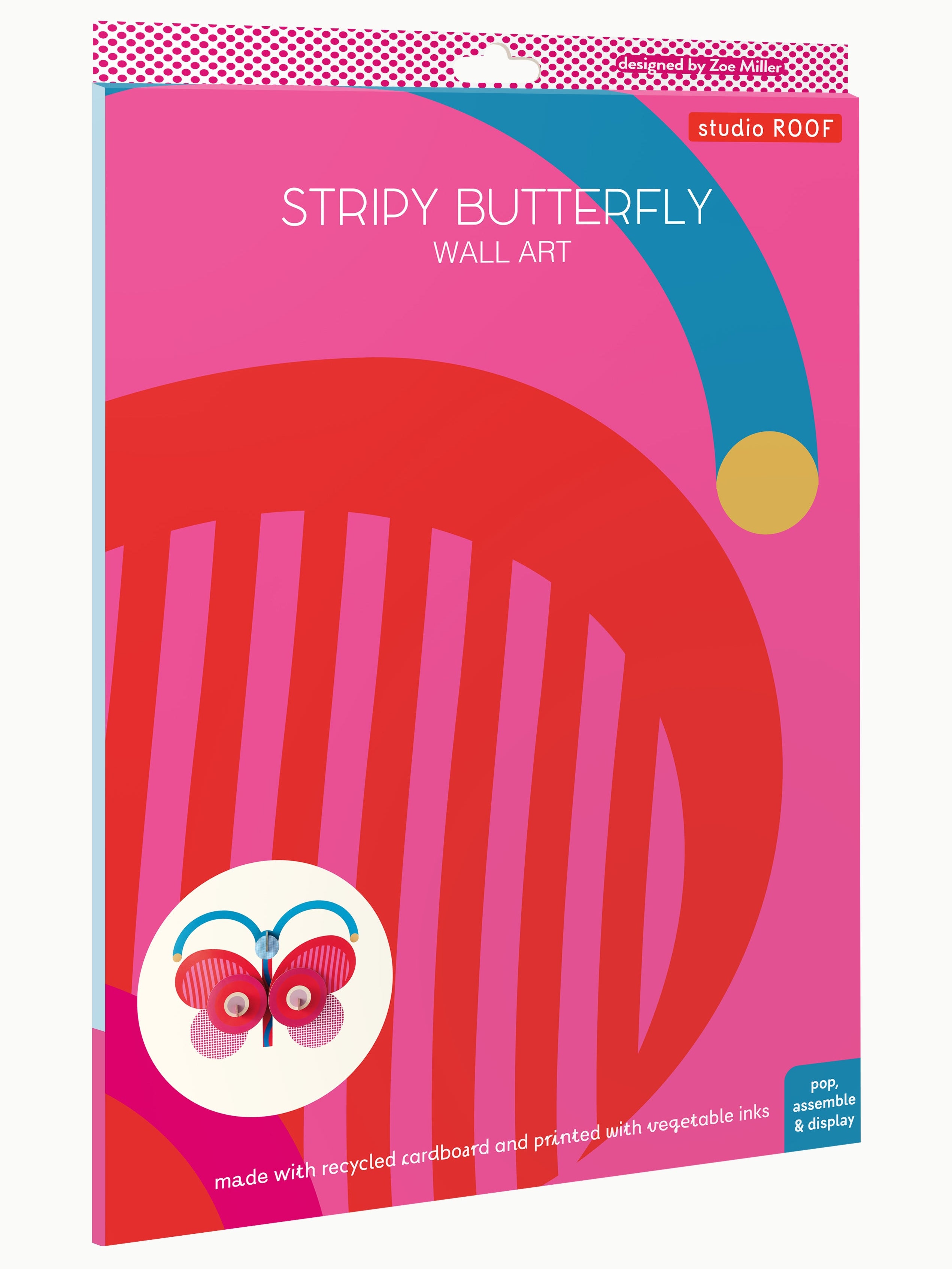 Stripy Butterfly - Studio ROOF