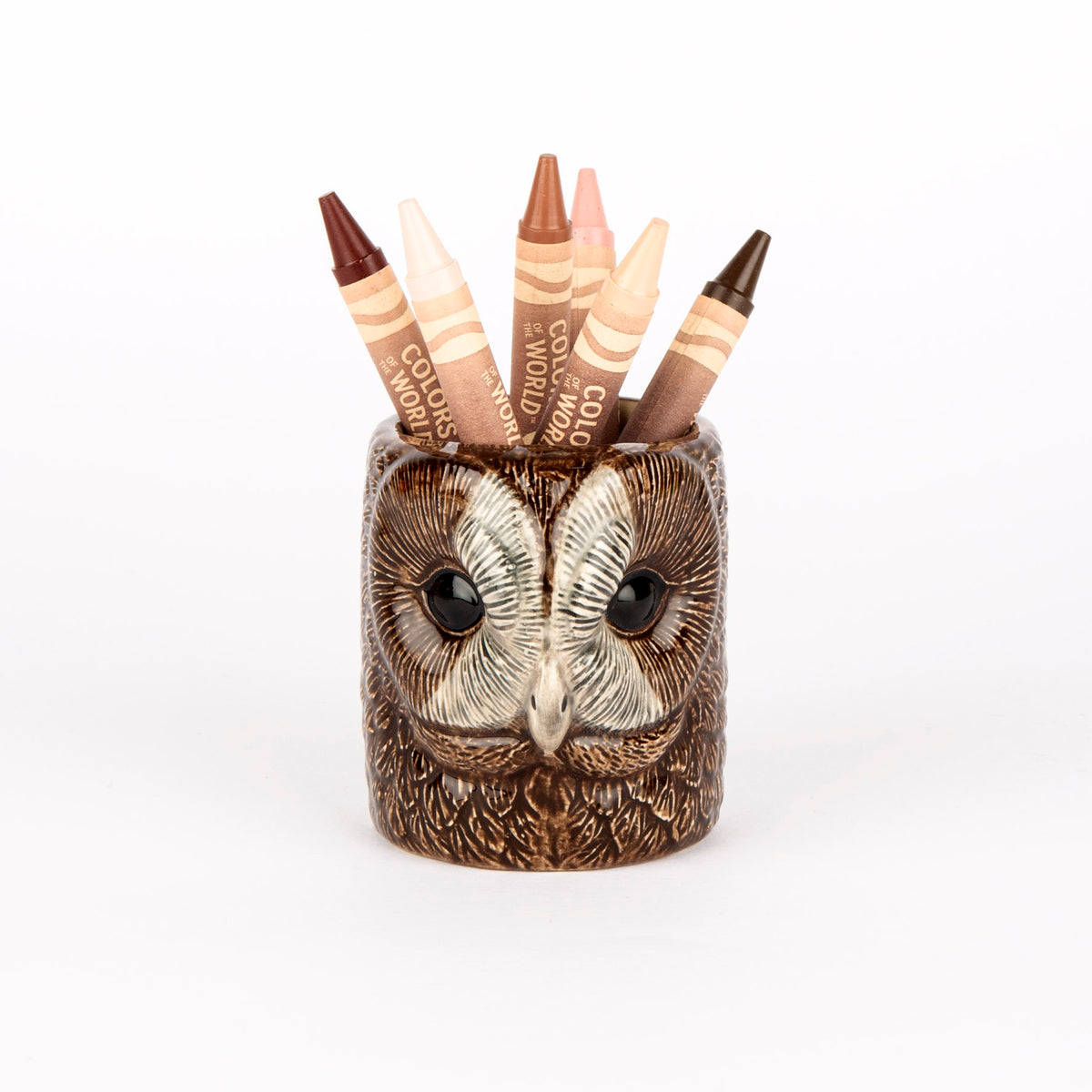 Natugle mini kop – Håndmalet stentøj fra Quail