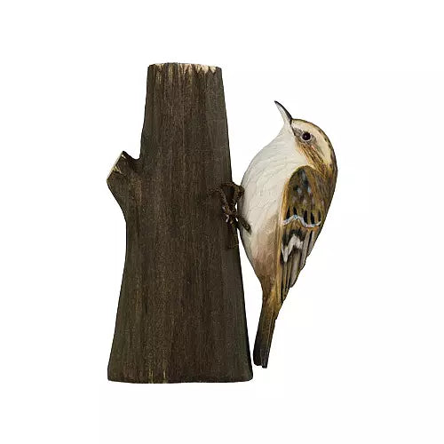 Træløber DecoBird - Håndskåret Træfigur Af Wildlife Garden