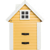 Multi-Fuglekasse/Foderhus - Yellow Cottage - Ekskl. Pæl