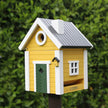 Multi-Fuglekasse/Foderhus - Yellow Cottage - Ekskl. Pæl