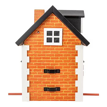 Multi-Fuglekasse/Foderhus - Brick Cottage - Ekskl. Pæl