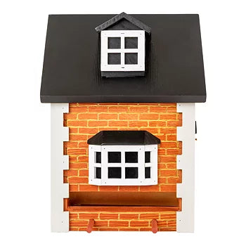 Multi-Fuglekasse/Foderhus - Brick Cottage - Ekskl. Pæl