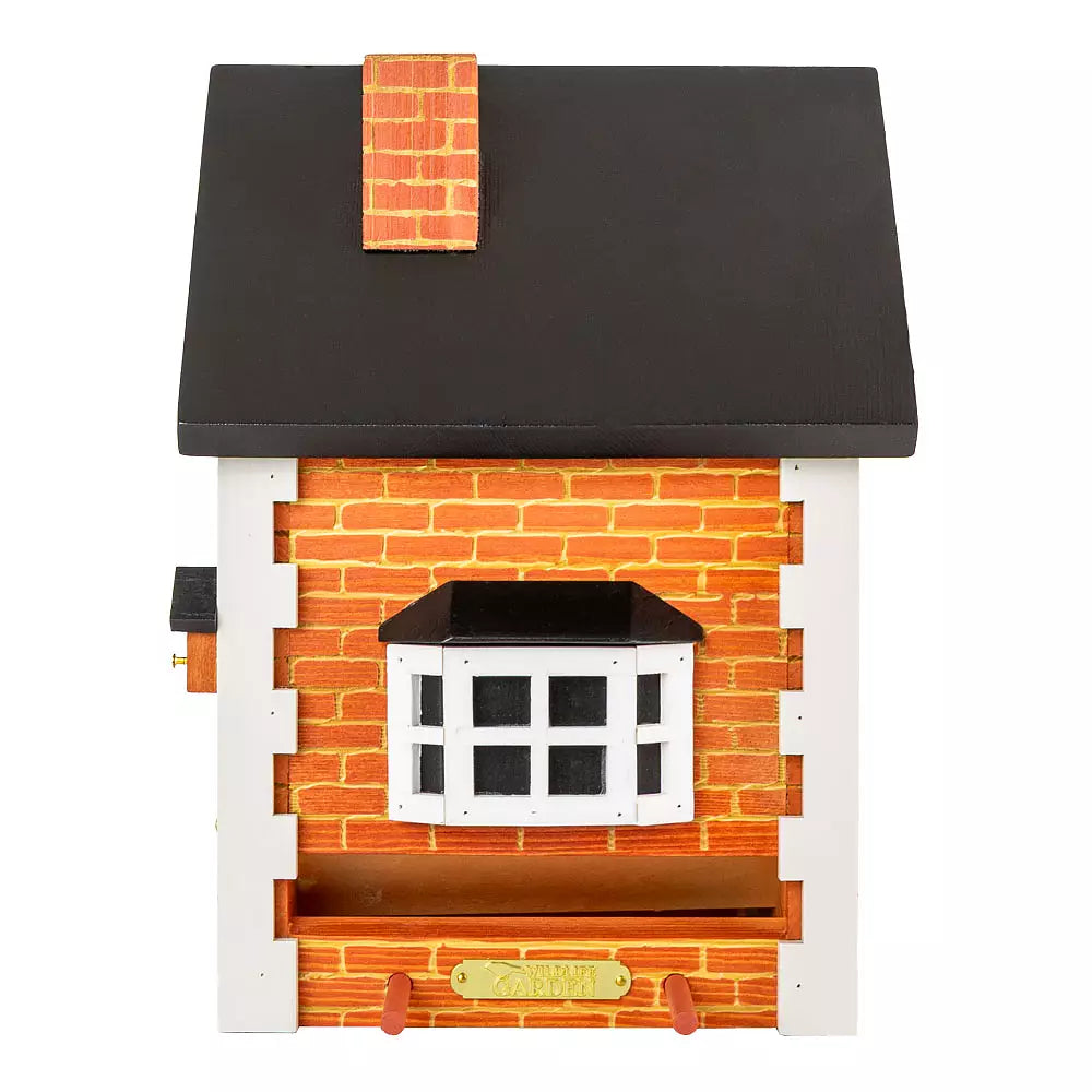 Multi-Fuglekasse/Foderhus - Brick Cottage - Ekskl. Pæl