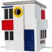 Multi-Fuglekasse/Foderhus - De Stijl - Ekskl. Pæl