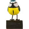 Blåmejse DecoBird - Håndskåret Træfigur Af Wildlife Garden