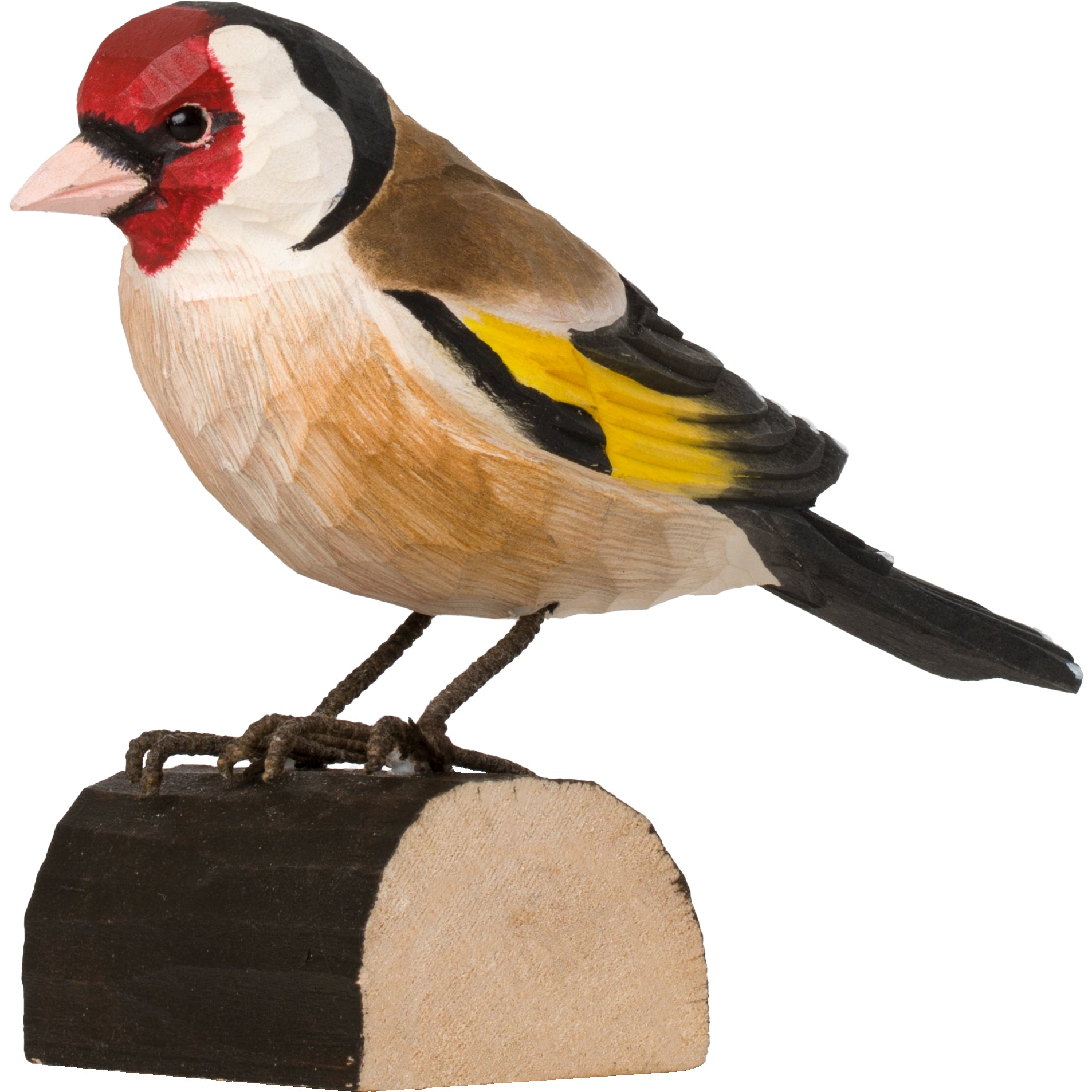 Stillits DecoBird - Håndskåret Træfigur Af Wildlife Garden