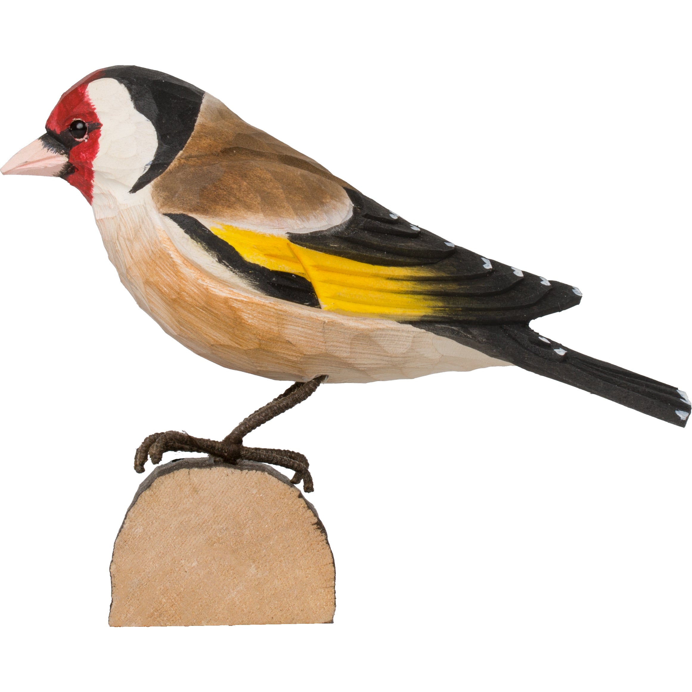 Stillits DecoBird - Håndskåret Træfigur Af Wildlife Garden