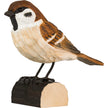 Skovspurv DecoBird - Håndskåret Træfigur Af Wildlife Garden