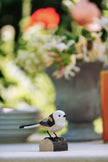 Halemejse DecoBird - Håndskåret Træfigur Af Wildlife Garden
