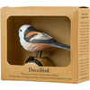 Halemejse DecoBird - Håndskåret Træfigur Af Wildlife Garden