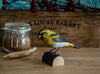 Grønsisken DecoBird - Håndskåret Træfigur Af Wildlife Garden
