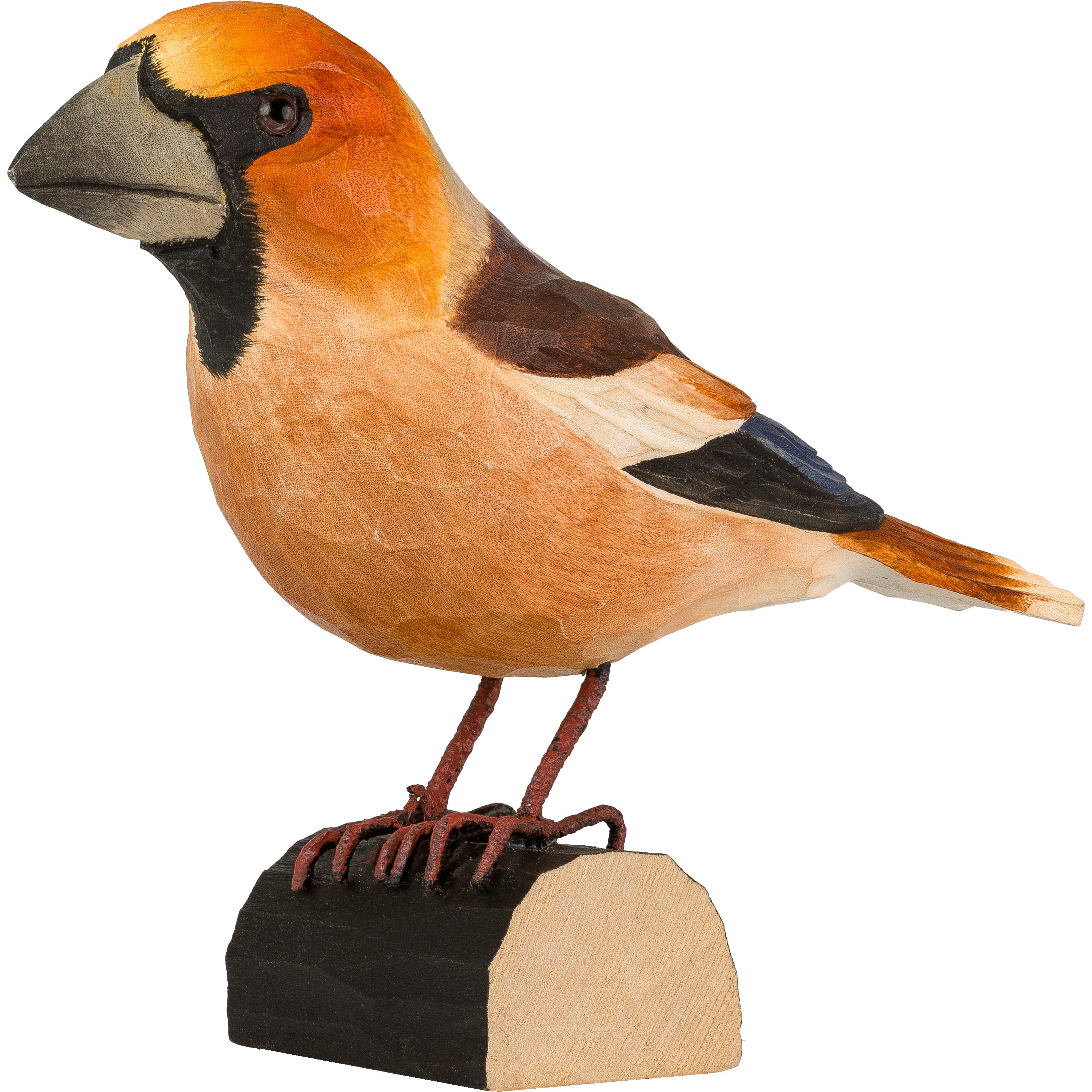 Kernebider DecoBird - Håndskåret Træfigur Af Wildlife Garden