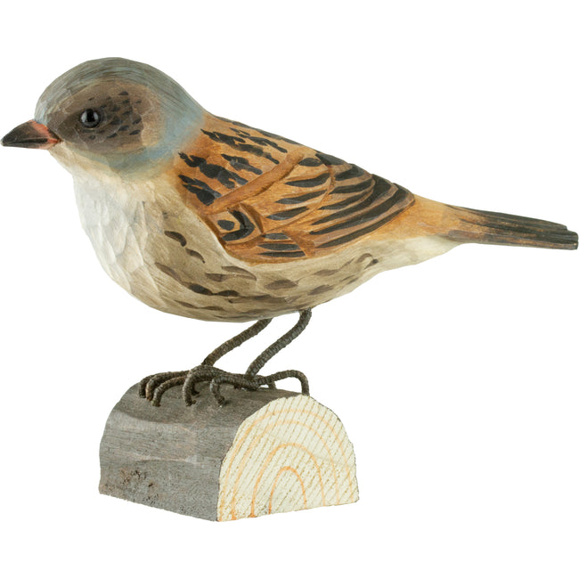 Jernspurv DecoBird - Håndskåret Træfigur Af Wildlife Garden