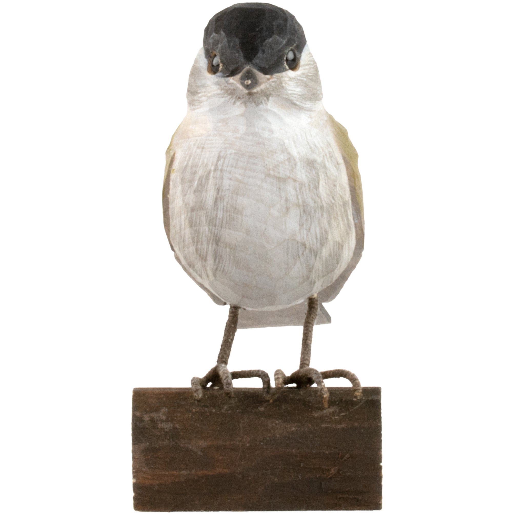 Munk DecoBird - Håndskåret Træfigur Af Wildlife Garden