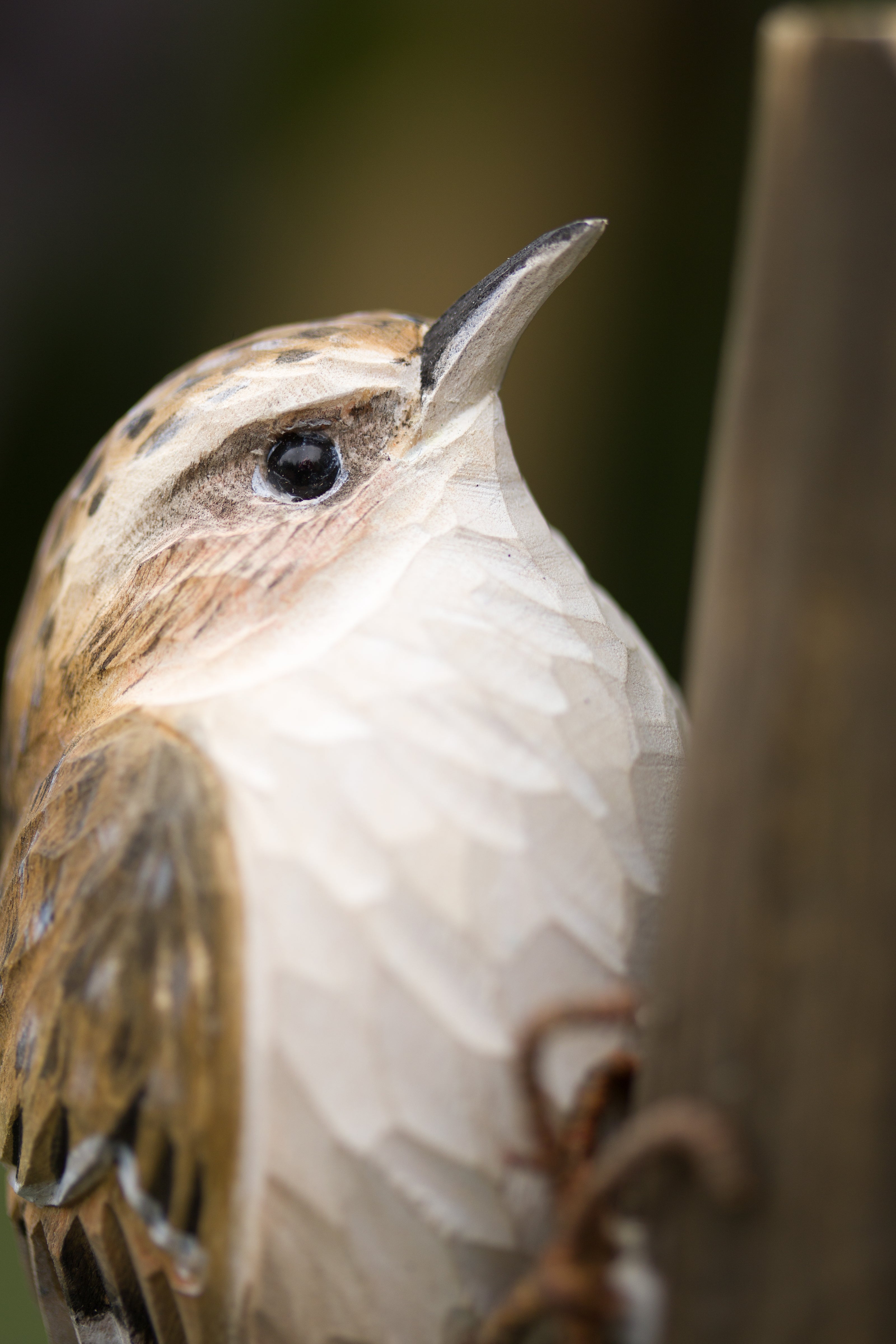 Træløber DecoBird - Håndskåret Træfigur Af Wildlife Garden