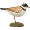 Lille Præstekrave DecoBird - Håndskåret Træfigur Af Wildlife Garden🪶