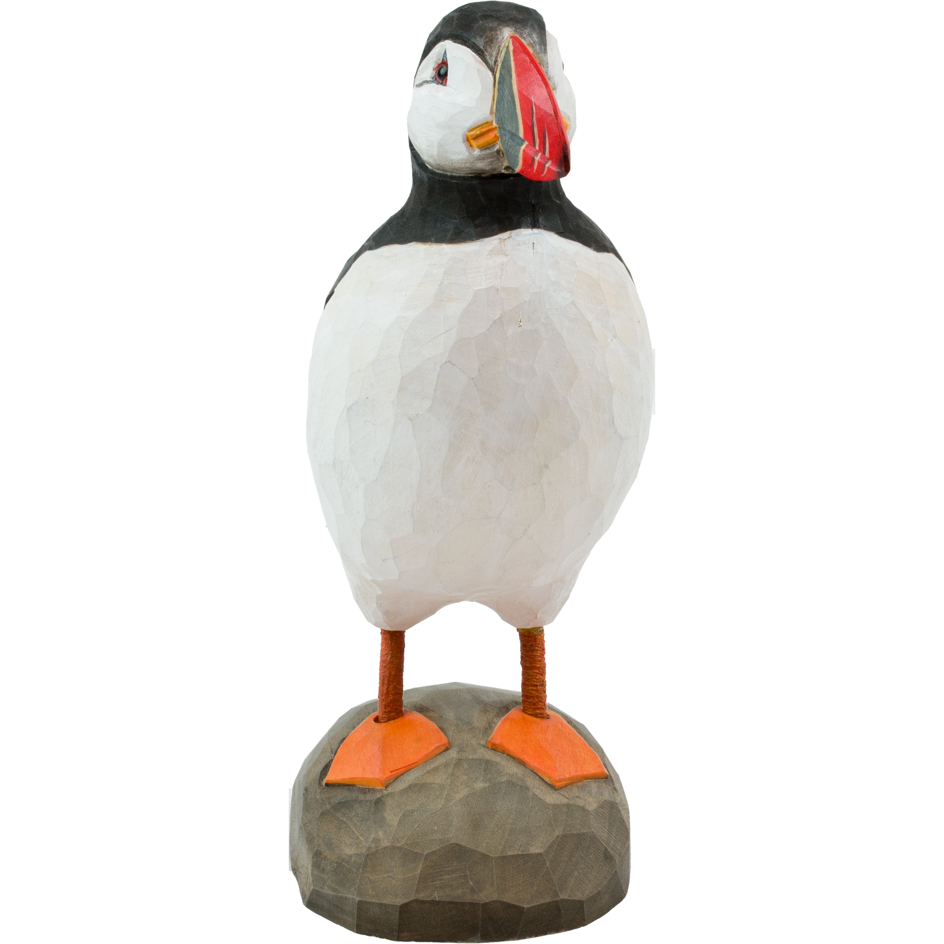 Lunde DecoBird - Håndskåret Træfigur Af Wildlife Garden