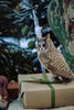 Skovhornugle DecoBird - Håndskåret Træfigur Af Wildlife Garden