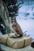 Skovhornugle DecoBird - Håndskåret Træfigur Af Wildlife Garden