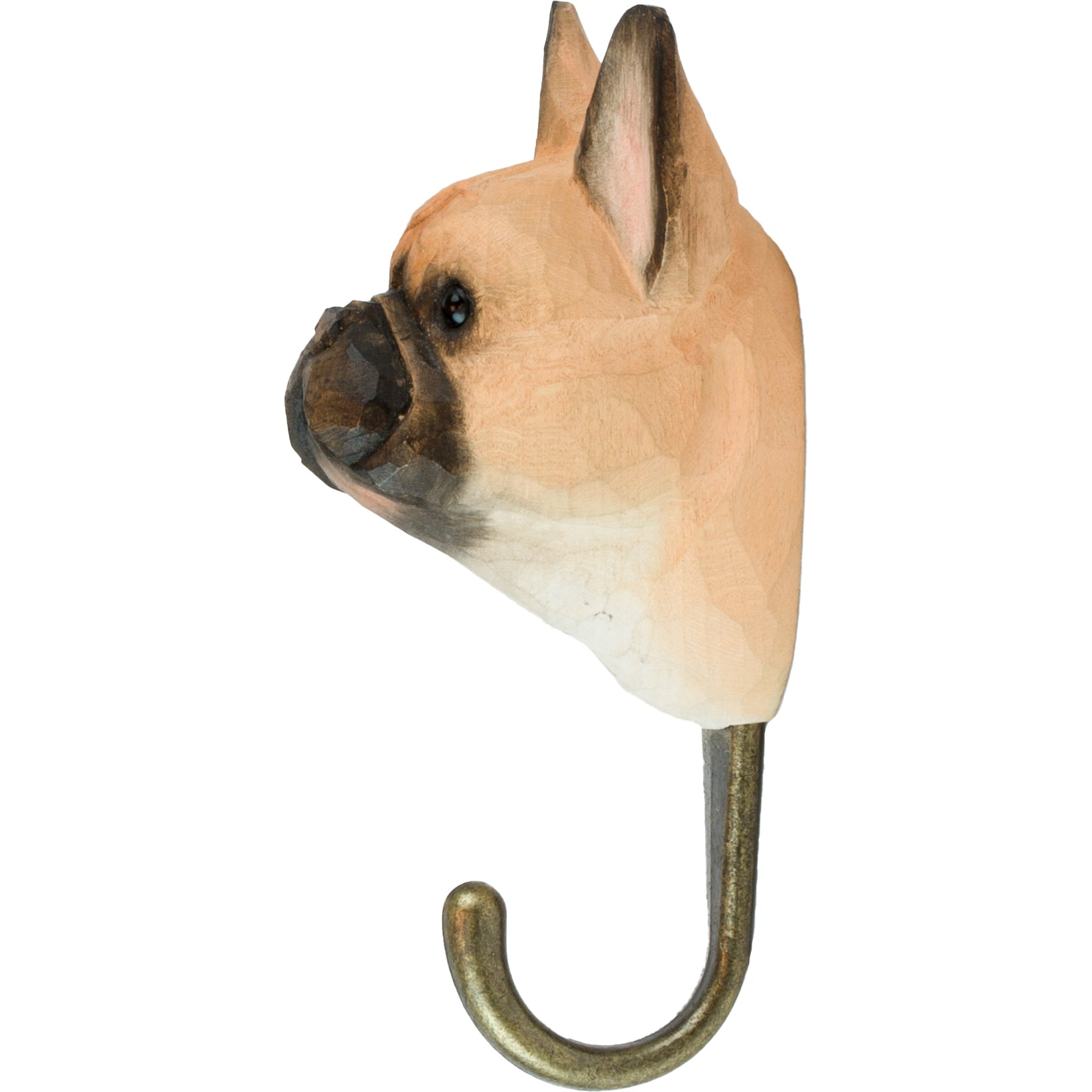 Fransk Bulldog knage | Håndskåret Knage fra Wildlife Garden