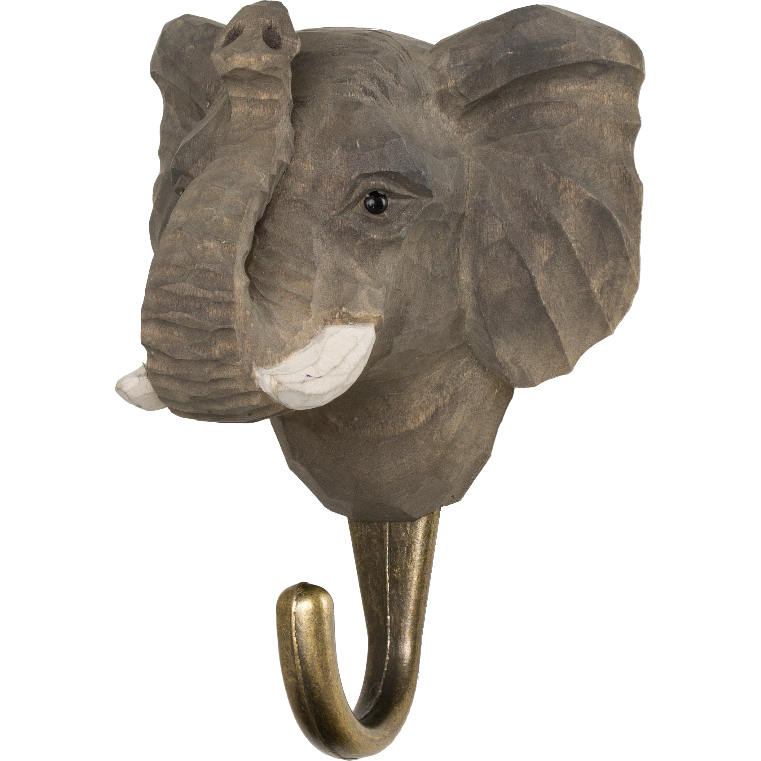 Elefant Knage | Håndskåret Knage fra Wildlife Garden